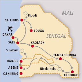 Senegal, Gambia, Afrika Reise, Afrika Trekking, Abenteuer Reise 