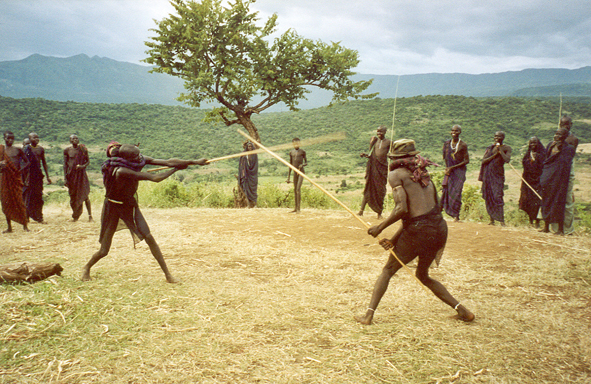  &Auml;thiopien, Omo Nationalpark, Surma, Afrika Reise, Afrika Trekking