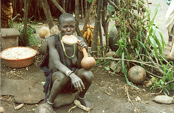  &Auml;thiopien, Omo Nationalpark, Surma, Afrika Reise, Afrika Trekking