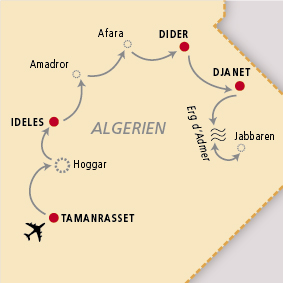 Algerien, Sahara, Afrika Reise, Afrika Trekking, Abenteuer Reise 
