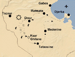 Tunesien, Douz, Sahara, Afrika Reise, Kameltrekking