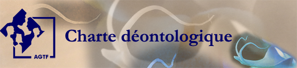 Charte d&eacute;ontologique