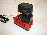 Ladung &uuml;ber Adapter