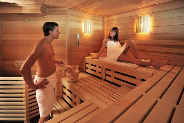 Finnische Sauna