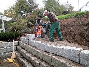 Granitmauer|Kundeng&auml;rtner Fiore|Neuendorf