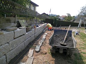 Granitmauer|Kundeng&auml;rtner Fiore|Neuendorf