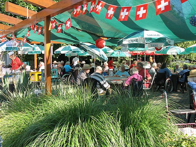 1. August-Feier in der Pergola
