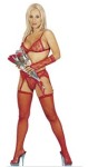 Bouquet de lingerie rouge