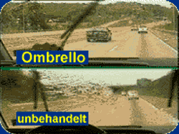 Ombrello Glasversiegelung