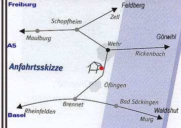Anfahrt zu Amthor