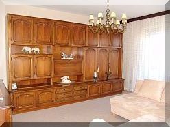 Wohnzimmer im Apartment Laukner