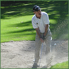 Golfen auf 1100 m Seeh&ouml;he