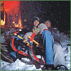 Wandern, Eislaufen, Schlitten fahren, Skifox, Snowtubes, Snowbike uvm.