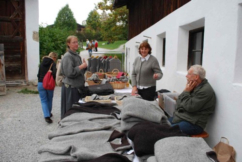 Pr&auml;sentation der Produkte vom Alpinen Steinschaf