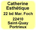 catherine esth&eacute;tique saint-quay portrieux