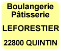 boulangerie p&acirc;tisserie le forestier quintin