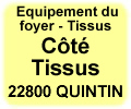 cot&eacute; tissus quintin