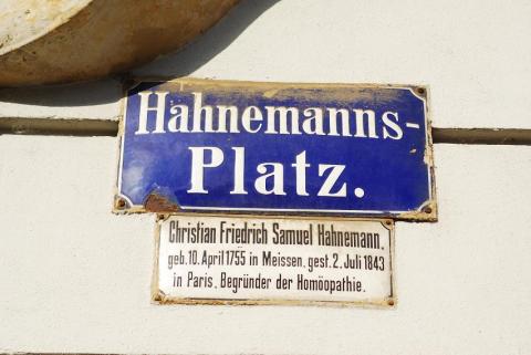 Hahnemanns-Platz in Meissen