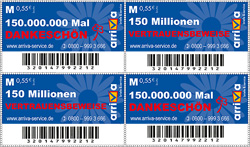Sondermarke 4-er Block