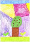 419 - Tania Aimonino - Le rêve d'un arbre avec des pommes et des fleurs 419 - Tania Aimonino - Le rêve d'un arbre avec des pommes et des fleurs