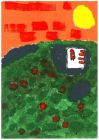 214 - Jonathan Frelechoz - Coucher de soleil sur la haute borne 214 - Jonathan Frelechoz - Coucher de soleil sur la haute borne