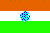 Flagge Indien