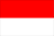 Flagge Indonesien