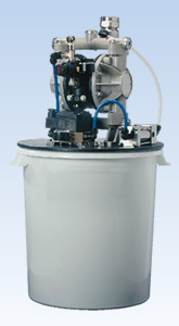 Klebstoff-F�rdereinheiten - 1/2"-Membranpumpen