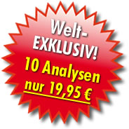 Welt-Exklusiv: 10 Analysen
