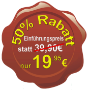 50% Rabatt! - JETZT SOFORT Einf&uuml;hrungspreis sichern!