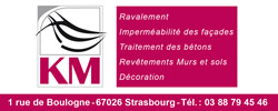 Knoerr & Mohr : Entreprise de peinture, rev�tements 1 rue Boulogne 67100 Strasbourg  03 88 79 45 46