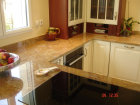Plan de travail en Granit Madura Gold