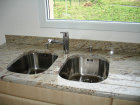 Plan de travail en Granit Schiva Light