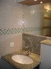 Plan de vasque en granit Green Rose