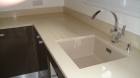 plan de travail en Quartz Creme