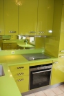 plan de cuisine en quartz Silestone Verde fun