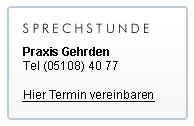 Sprechstunde Praxis Augenarzt Gehrden bei Hannover