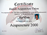 Diplom Akupunktur 2000