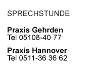 Sprechstunde Praxis Augenarzt Gehrden und Praxis Augenklinik Hannover