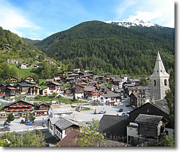 Le village médiéval de Vissoie, en Valais!