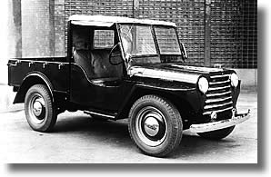 75 Jahre Mazda - Four-Wheel-Truck  1950