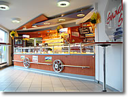 Tankstelle K�lberer in 73066 Uhingen - Keim backt's, Backshop, Stehcafe, Espresso, Cappucino, Fr�hst�ck