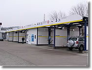 Tankstelle K�lberer in 73066 Uhingen - Waschen, Autowaschen, Autopflege, SB-Wasch-Park