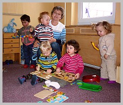 Leiterin der Kindertagesstätte Frau Karin Ulbricht