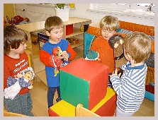 Krippe Puppenspiel