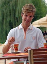 Men Polo-zip Shirt halbarm