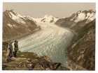 Aletschgletscher um die Jahrhunderwende