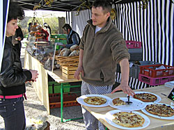 Wochenmarkt Kuchen