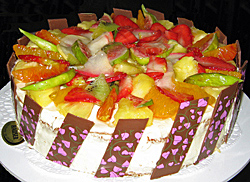 Früchtequarktorte