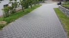 Einfahrt aus Pflasterklinker Einfahrt aus Pflasterklinker